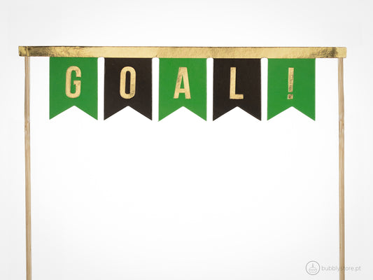 Adorno para tarta de fútbol