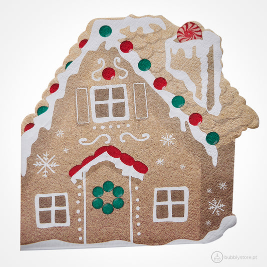 Guardanapos Casa Gingerbread