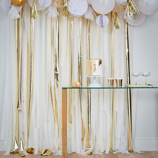 Crepe Ribbon Curtain