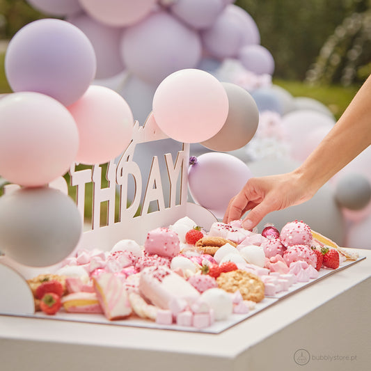 Tabuleiro Happy Birthday