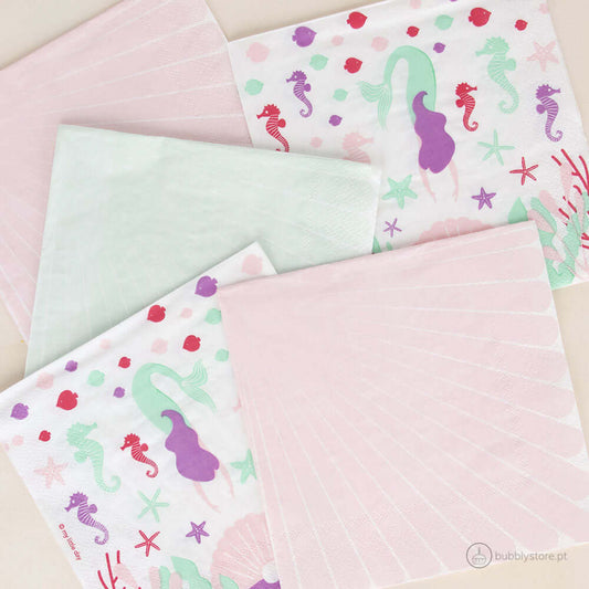 Guardanapos Rosa Pastel