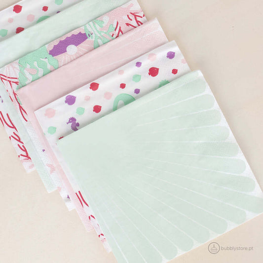 Pastel Green Napkins