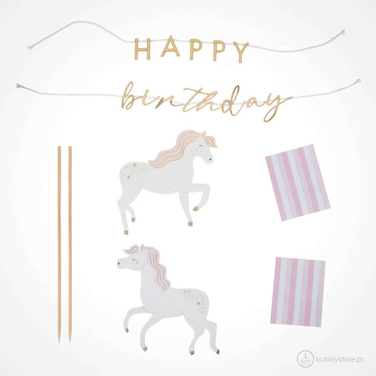 Adorno para tarta de princesa.