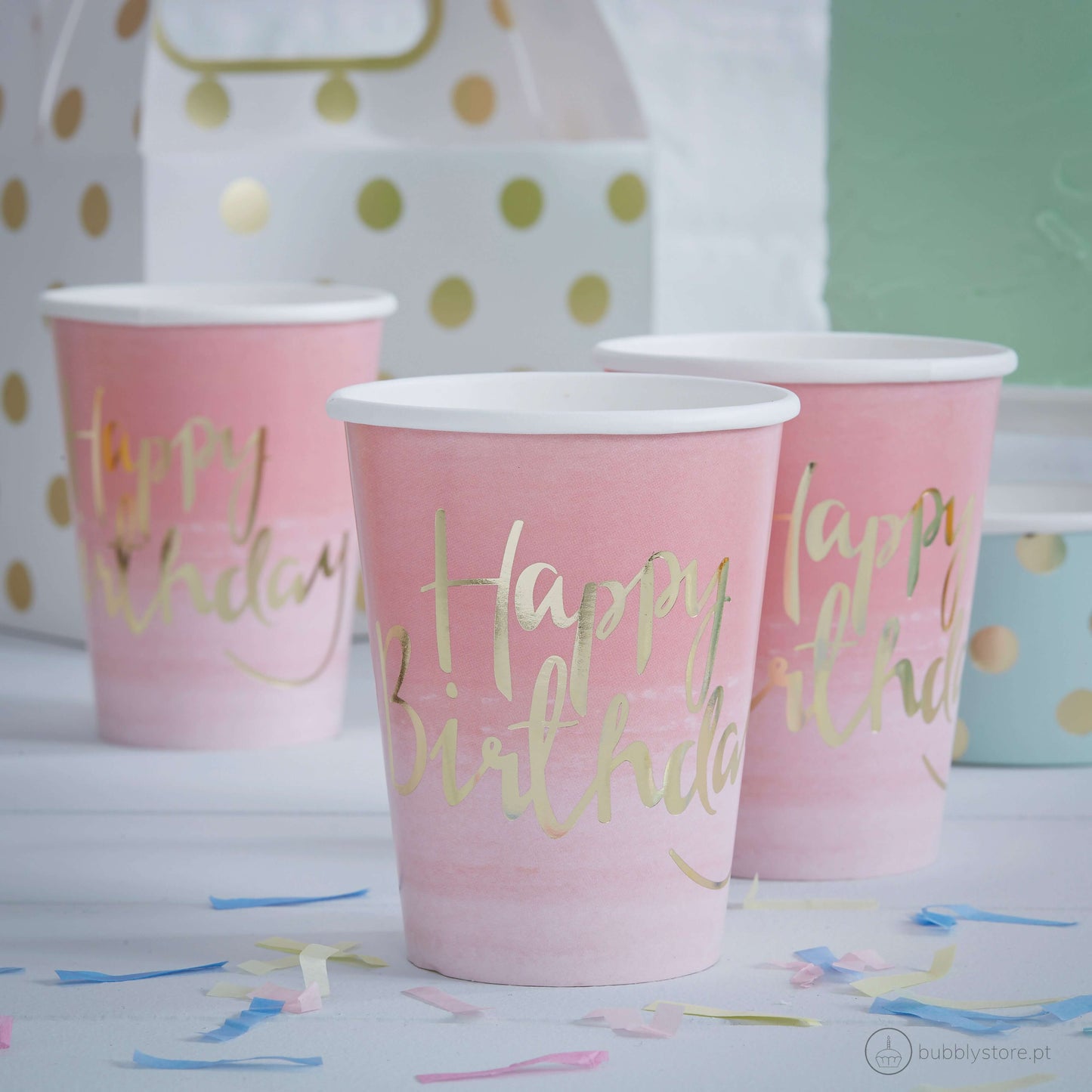 Copos Happy Birthday