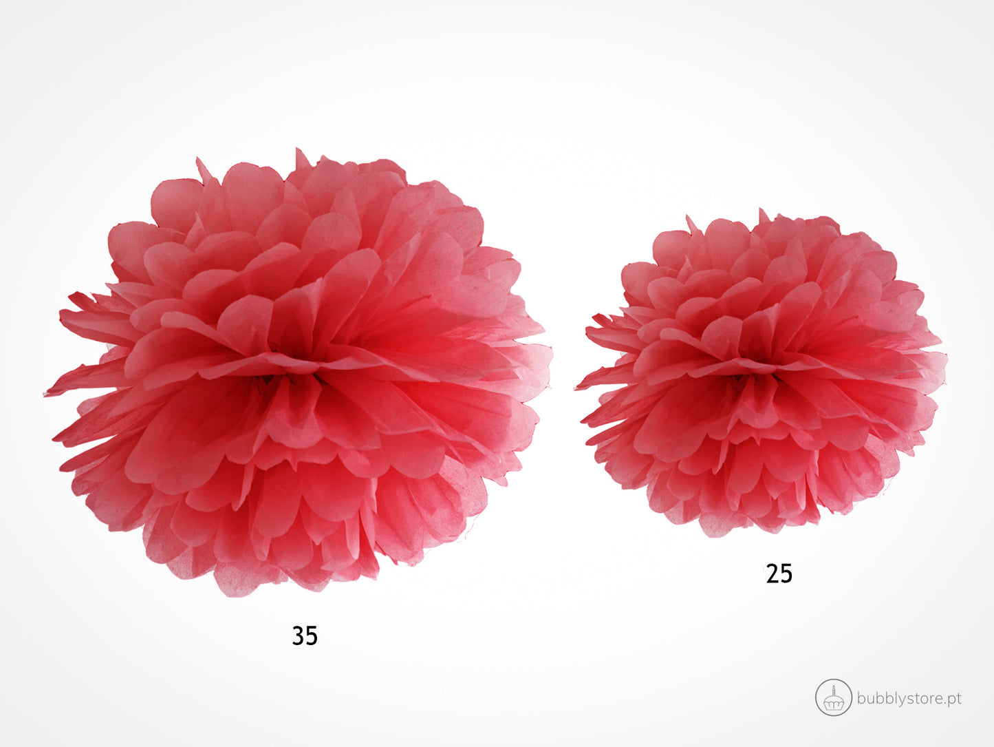 Red Pompom (25cm)