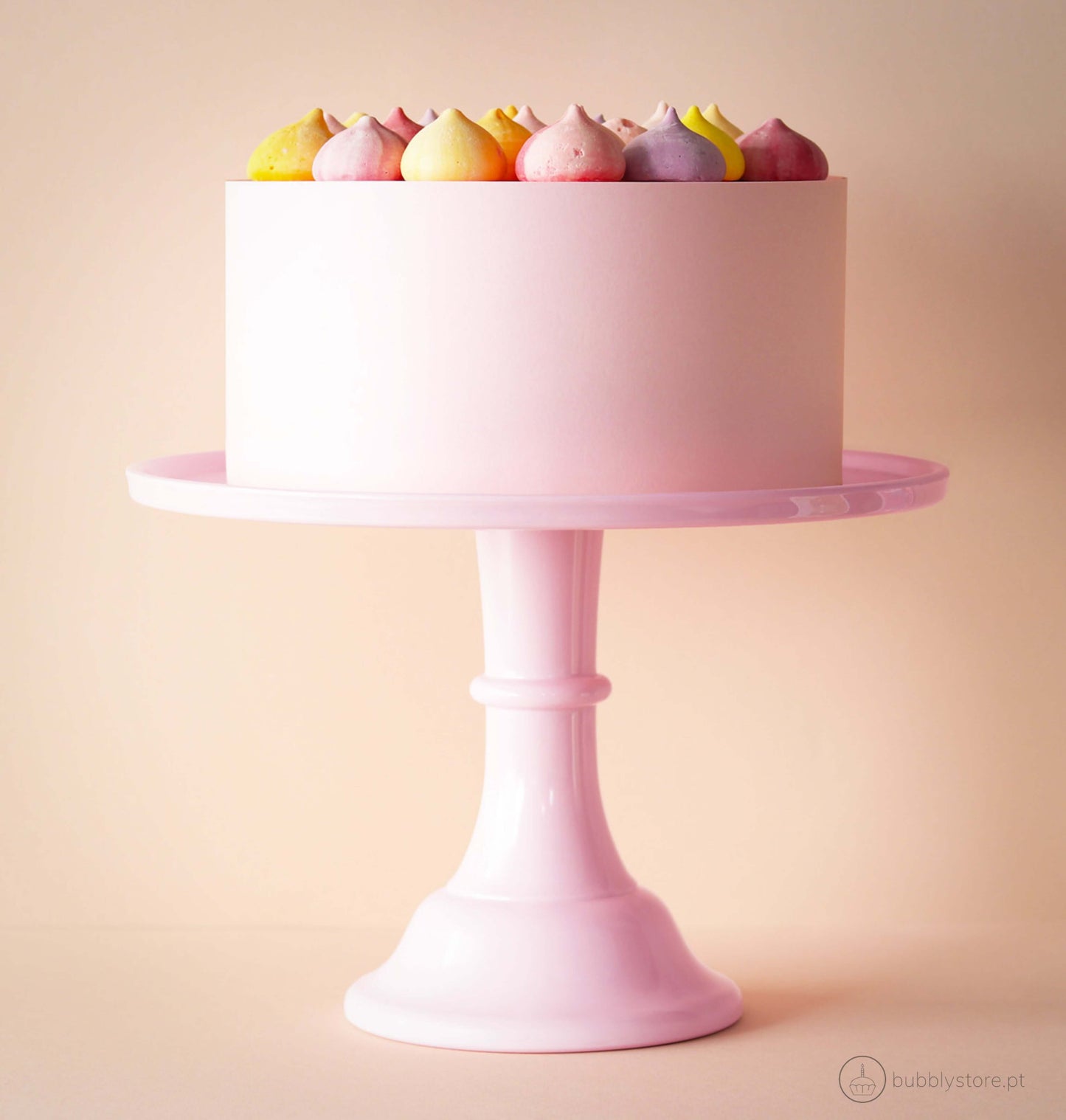 Prato Bolo Grande Rosa