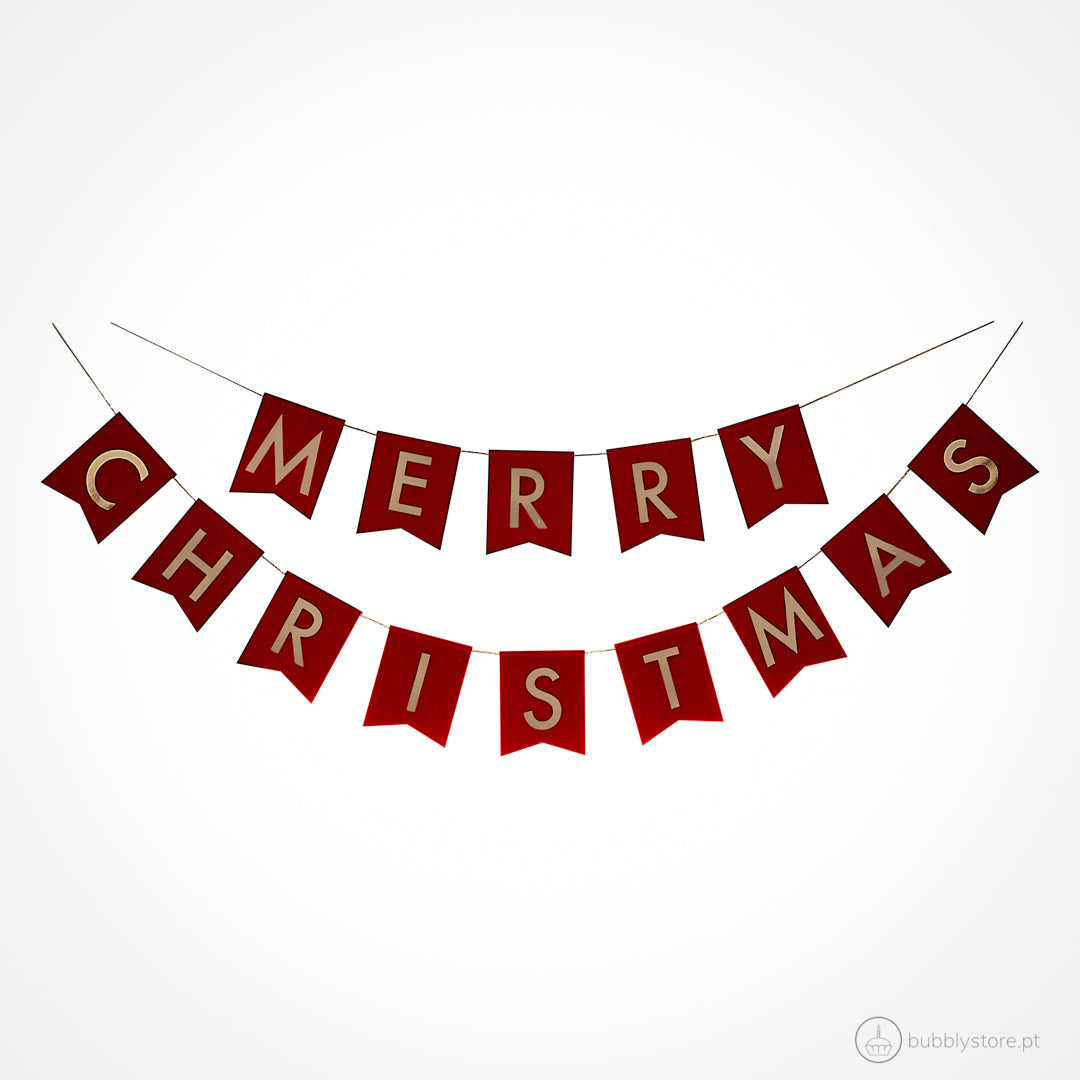 Merry Christmas wreath
