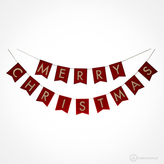 Merry Christmas wreath