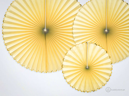 Rosetas Amarelo e Dourado