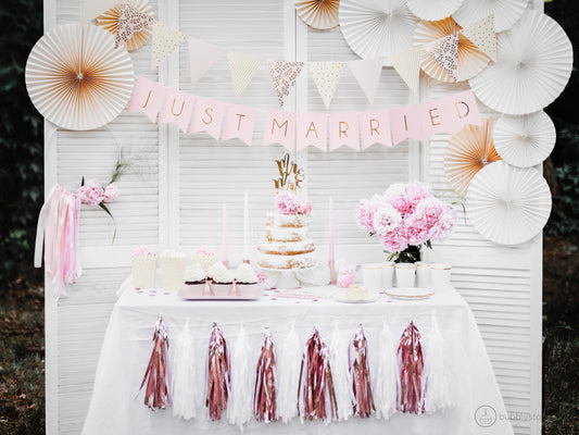 Rosetas Brancas (20 a 40cm)