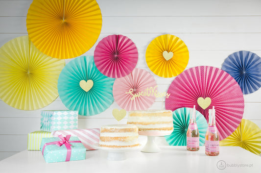 Rosetas Azuis (20 a 40cm)