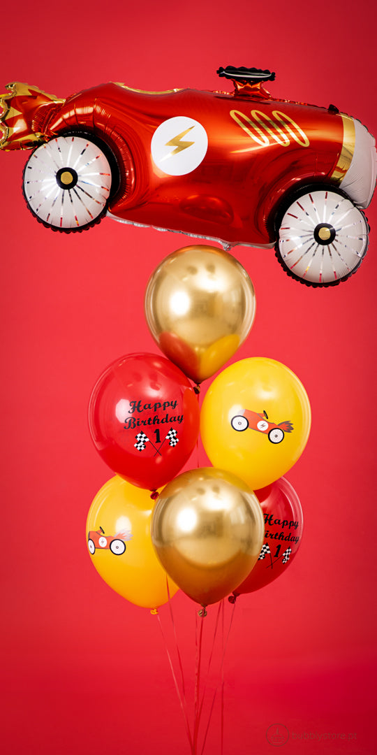Balões Set Aniversário Tema Corrida