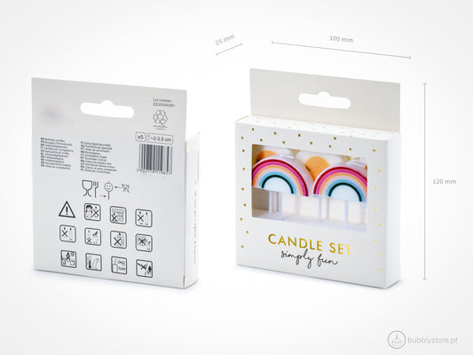 Velas Arco-Íris