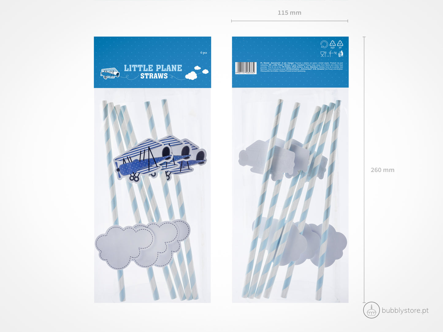 Straws Airplanes and Clouds