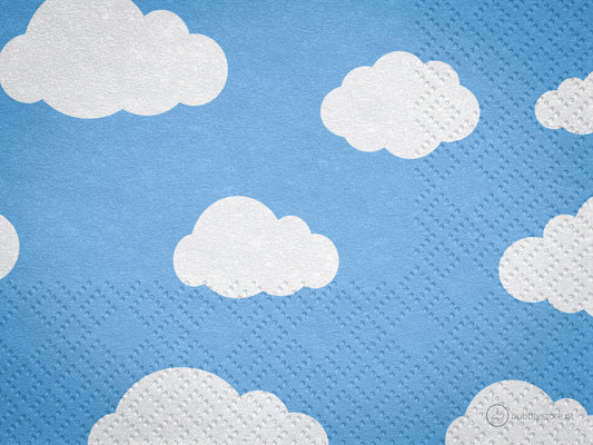 napkins clouds