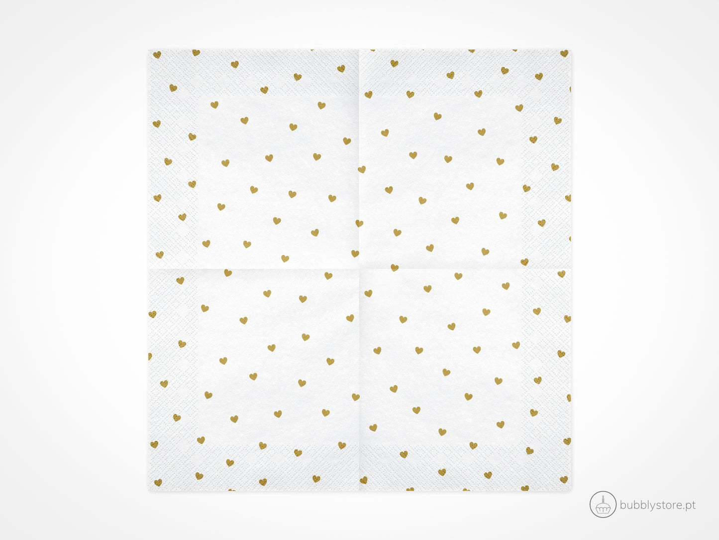 Guardanapos Corações