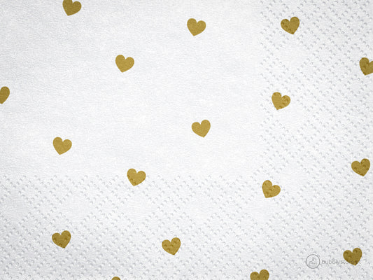 Guardanapos Corações