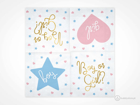 Guardanapos Menino ou Menina