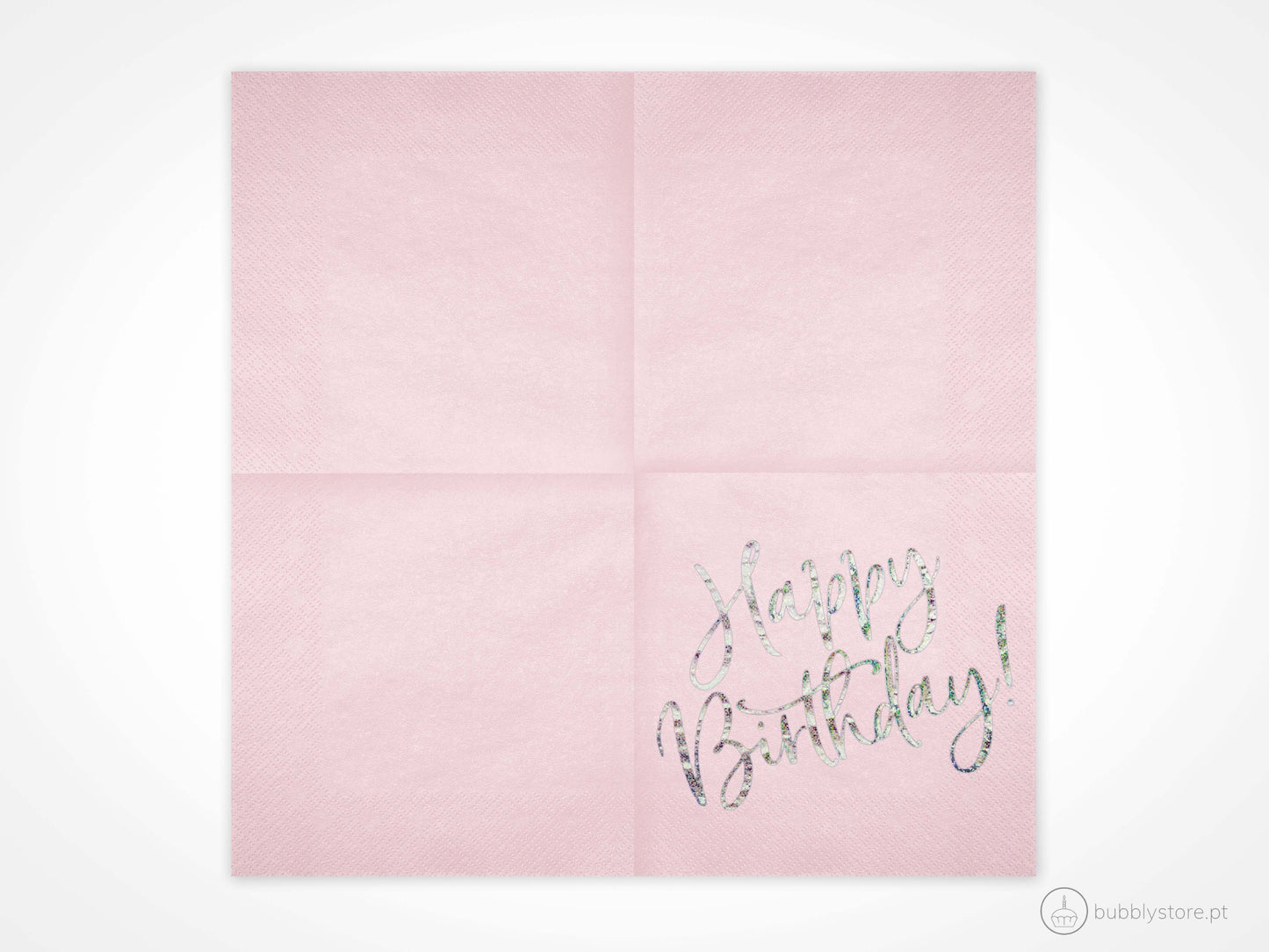 Happy Birthday Pink Napkins