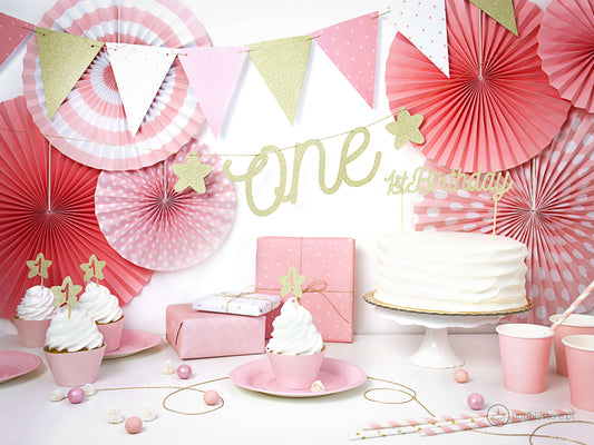 Palhinhas Rosa Claro Riscas