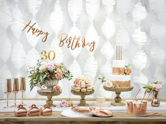 Palhinhas Rose Gold (250 unidades)