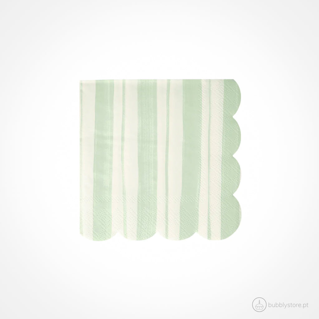 Servilletas De Rayas Pastel