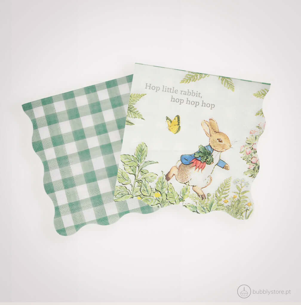 Peter Rabbit napkins