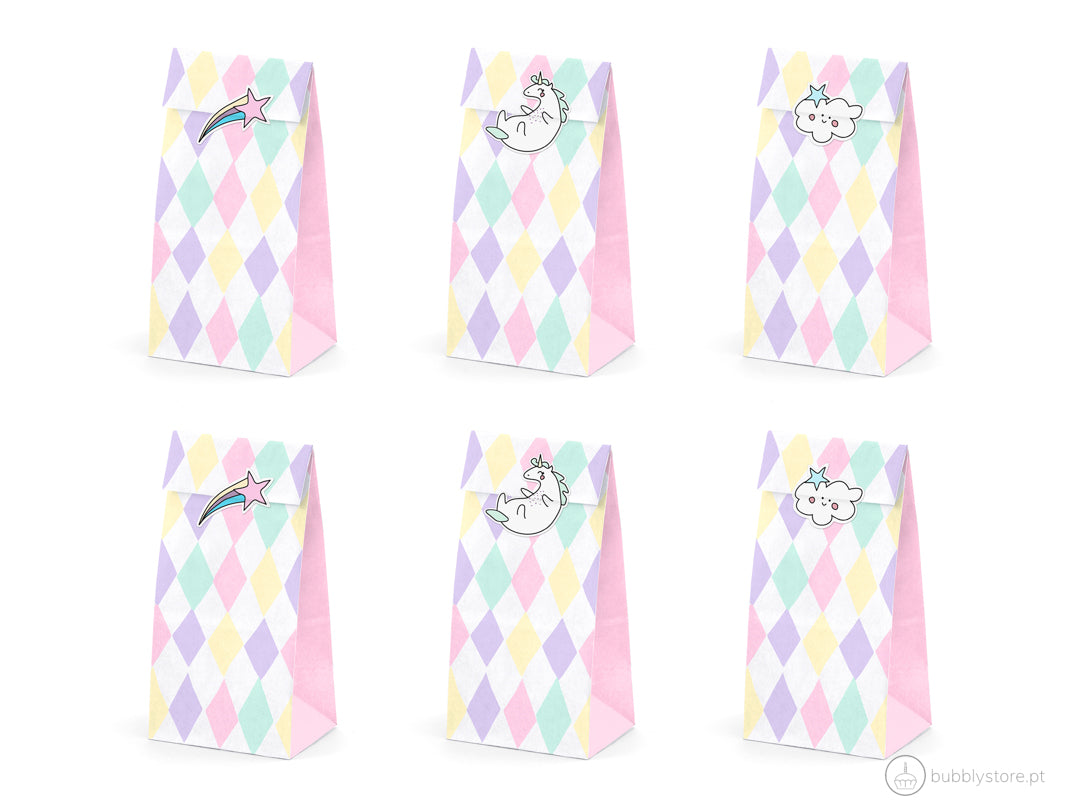 Unicorn Candy Bags