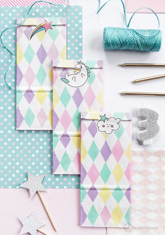 Unicorn Candy Bags