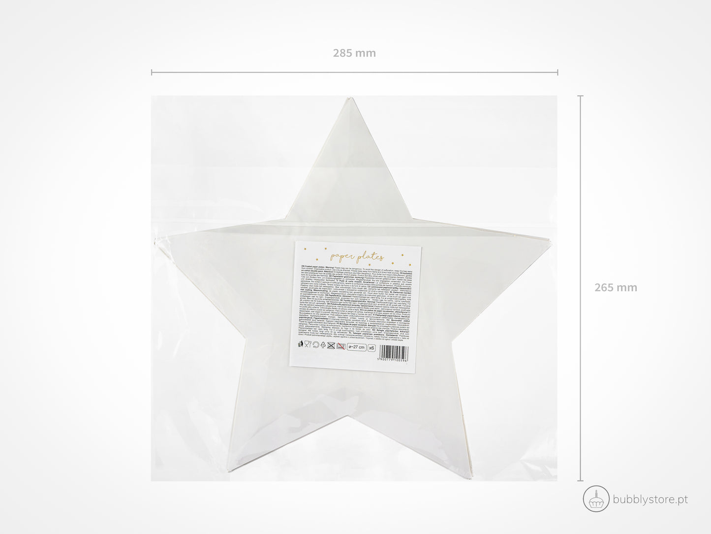 Pratos Pequena Estrela