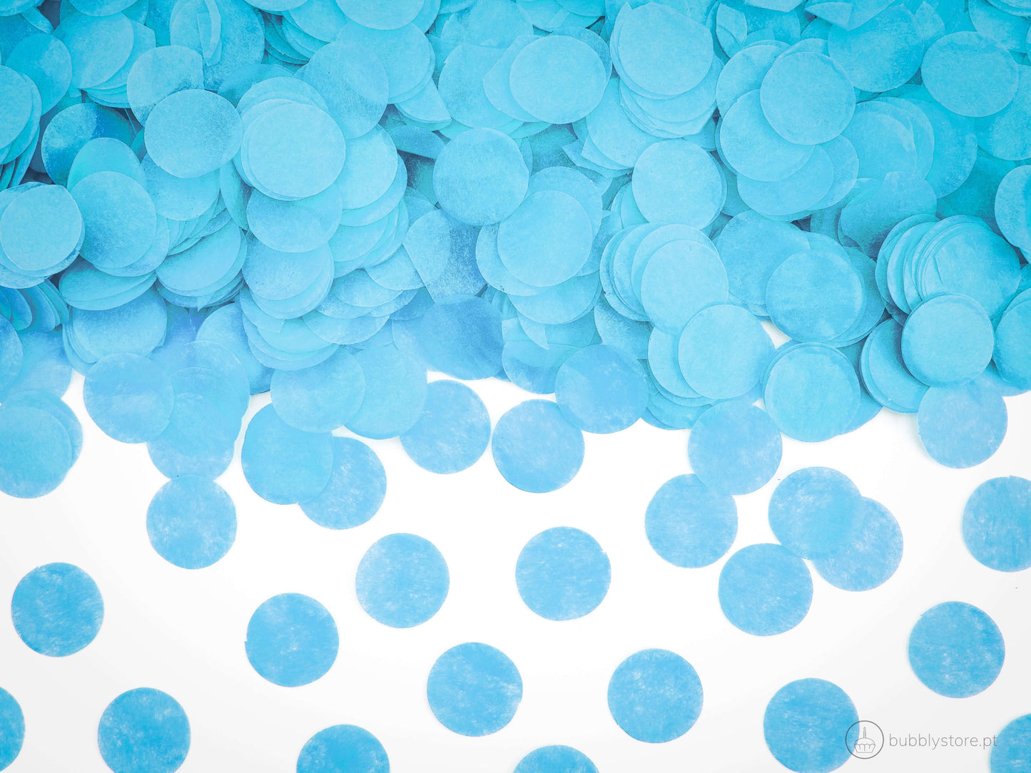 Canhão Confetis Azul