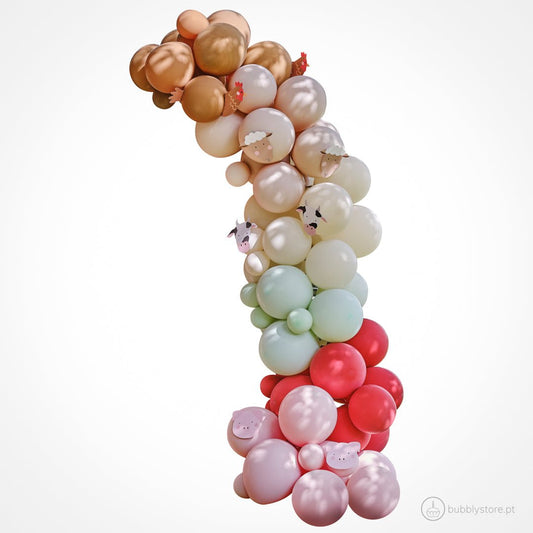 Arco Balões Animais Quinta - Bubbly