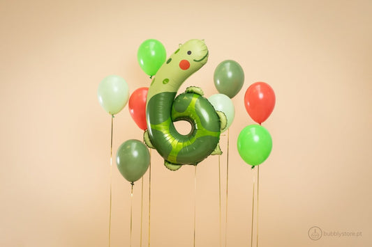 Balão 6 Tartaruga - Bubbly