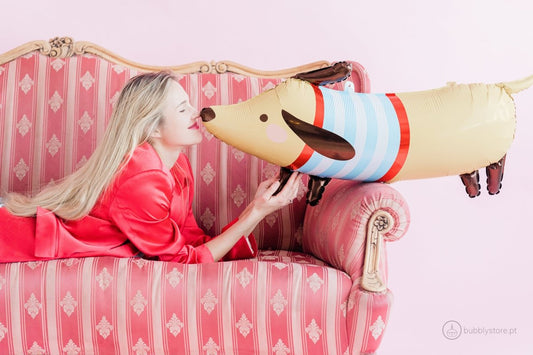 Balão Cão Salsicha - Bubbly