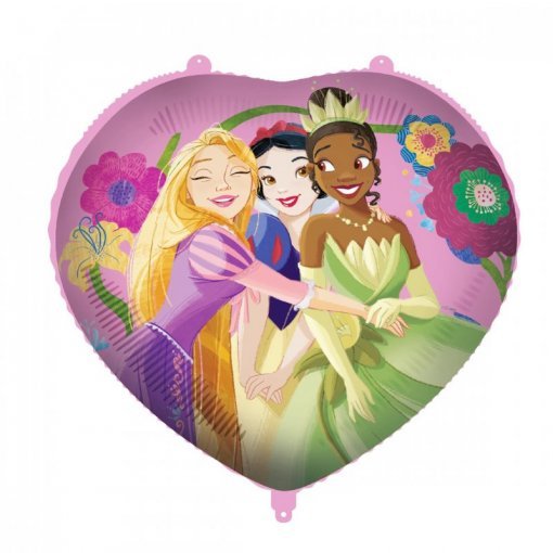 Balão da temática Princesas da Disney, com 45cm de diâmetro.
Inclui peso, fita e palhinha.
Apto para enchimento com hélio ou ar.
Enchimento não incluído.