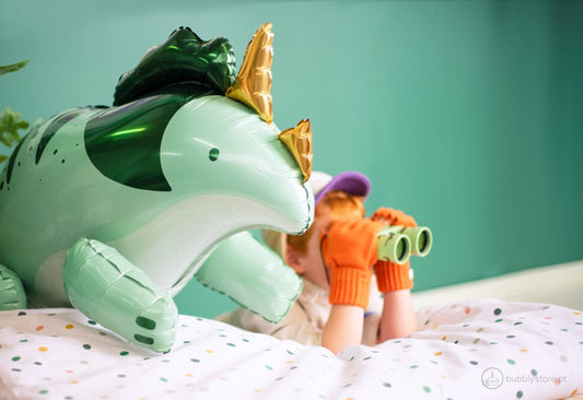 Balão Dinossauro Triceratops - Bubbly