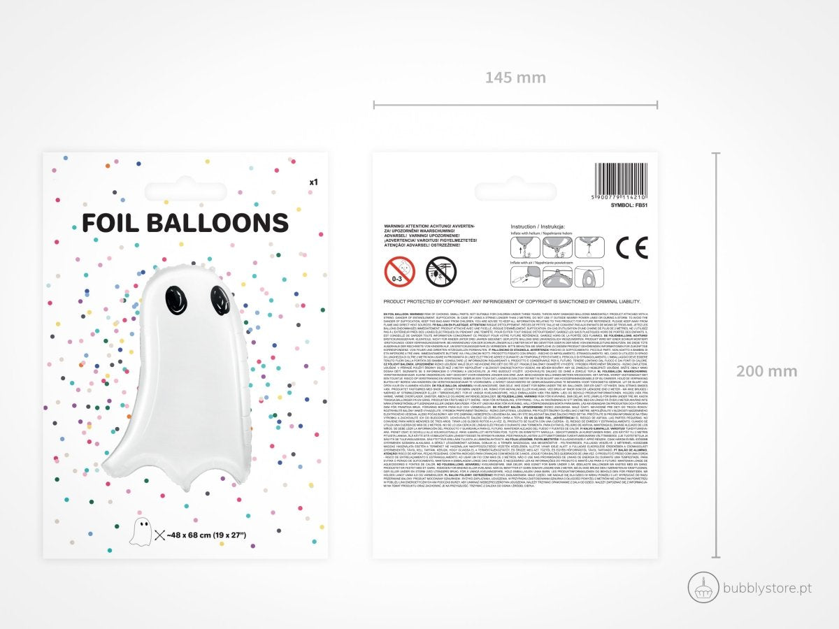 Balão Fantasma - Bubbly