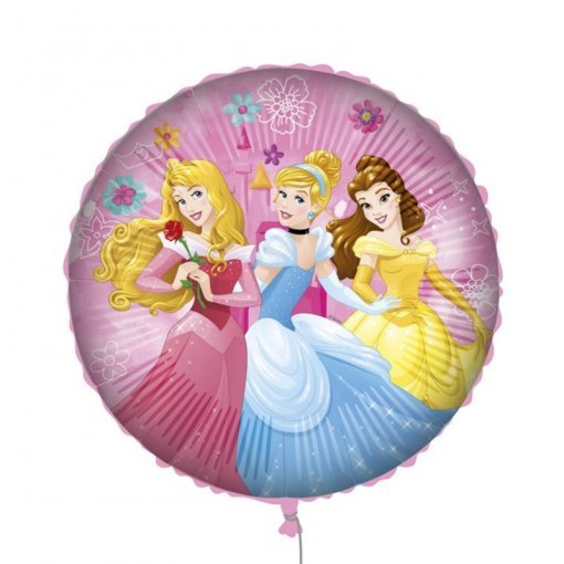 Balão da temática Princesas da Disney, com 45cm de diâmetro.
Inclui peso, fita e palhinha.
Apto para enchimento com hélio ou ar.
Enchimento não incluído.
