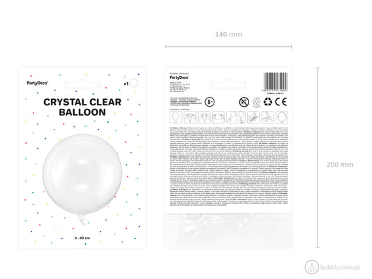 Balão Transparente - Bubbly