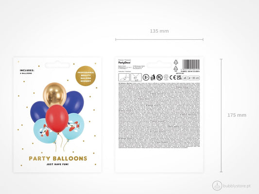 Balões Avião - Bubbly