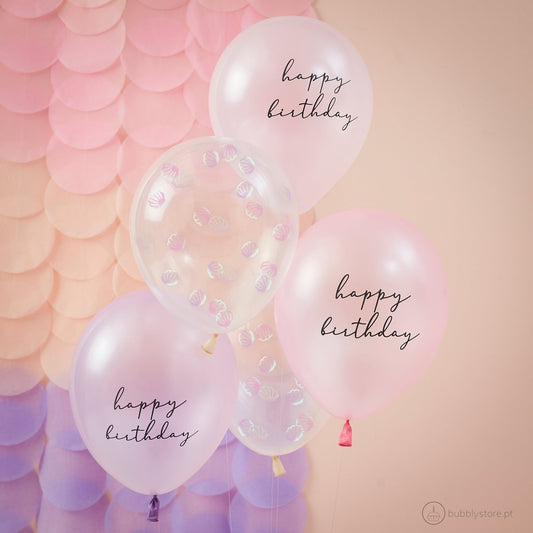 Balões Conchas - Bubbly