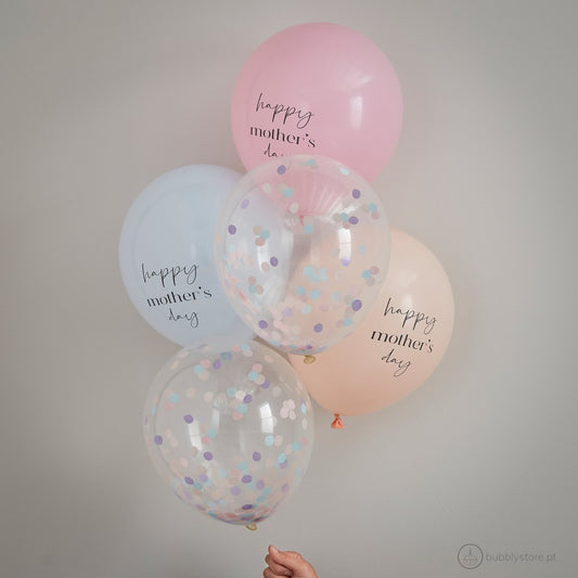 Balões Dia da Mãe - Bubbly