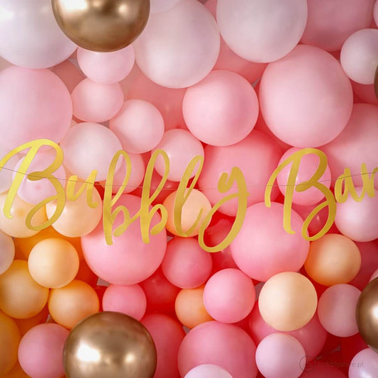 Balões Dourado Brilhante (30cm) - Bubbly