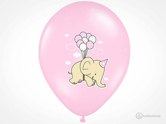 Balões Elefantes Rosa - Bubbly