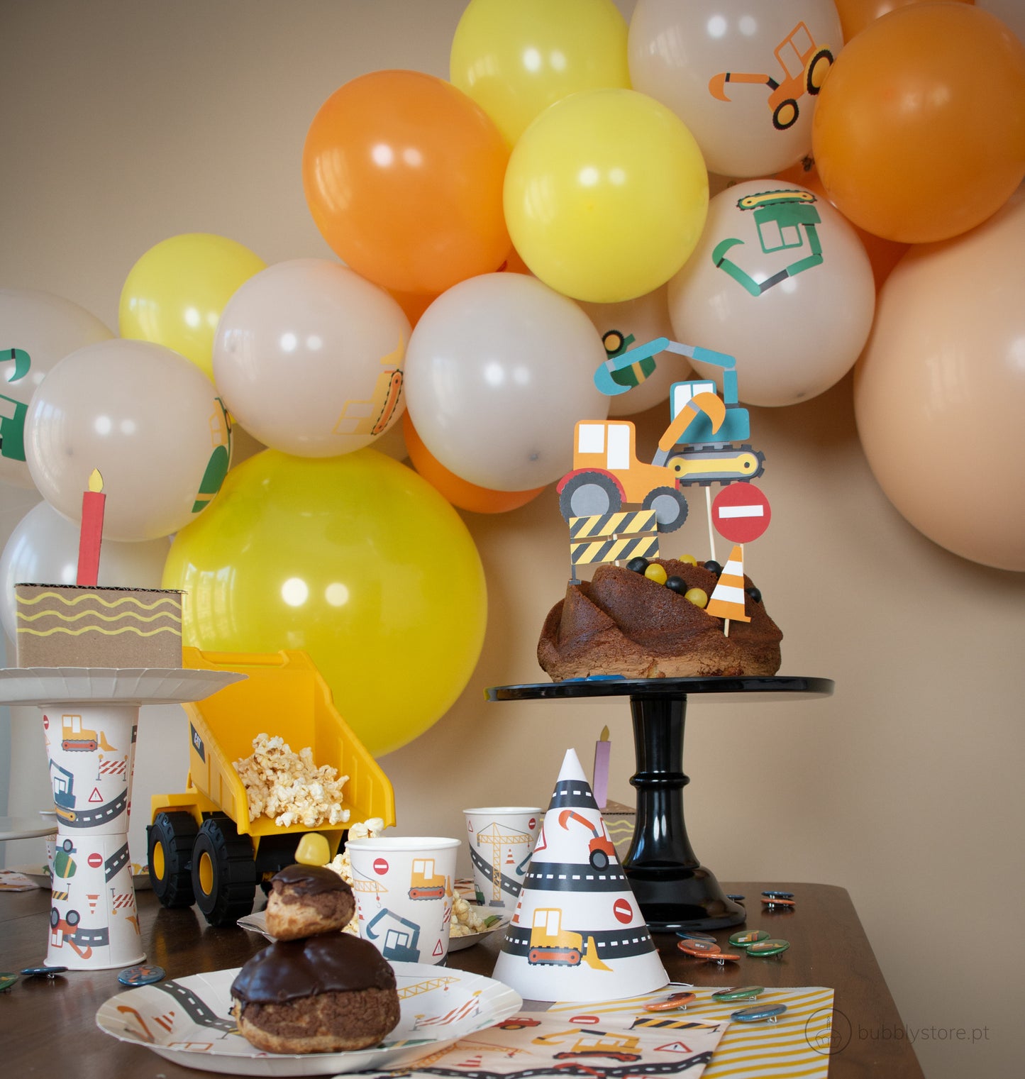 Servilletas de construcción