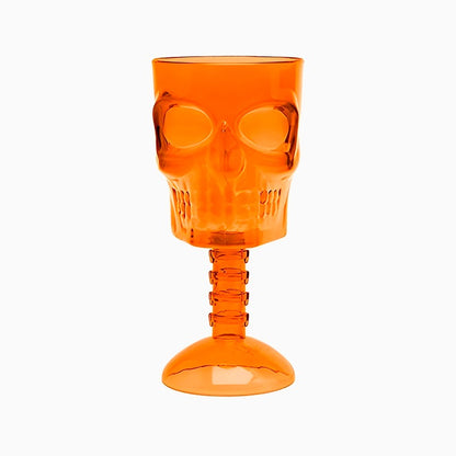 Copo Cálice Caveira Laranja