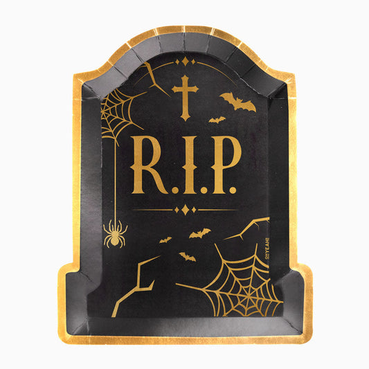 Bandejas Retangulares Túmulo Halloween OhYeahParty 34x27cm
