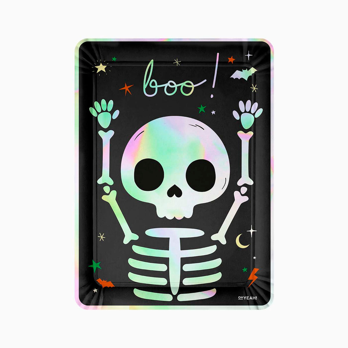 Bandejas Retangulares Doces ou Travessuras Halloween OhYeahParty 25x34cm