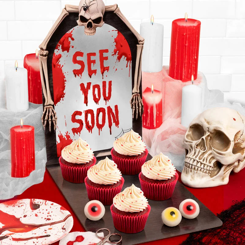 Bandeja Expositora 3D Sangue Halloween