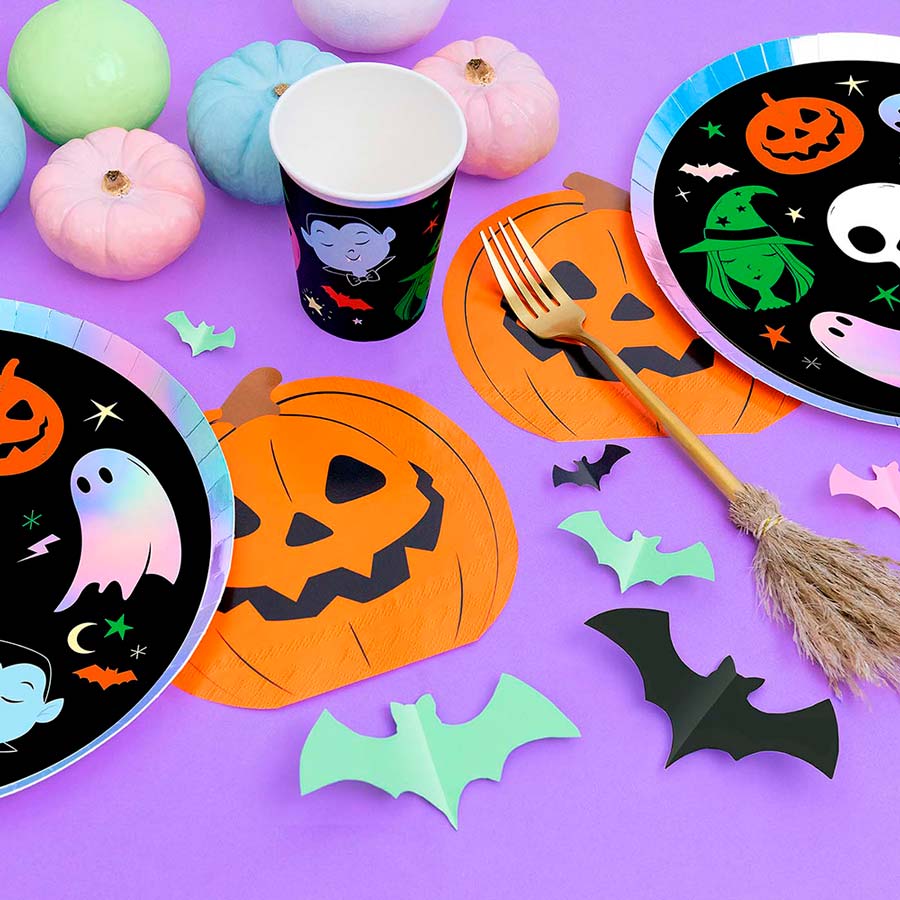 Guardanapos Abóbora Halloween formato pack